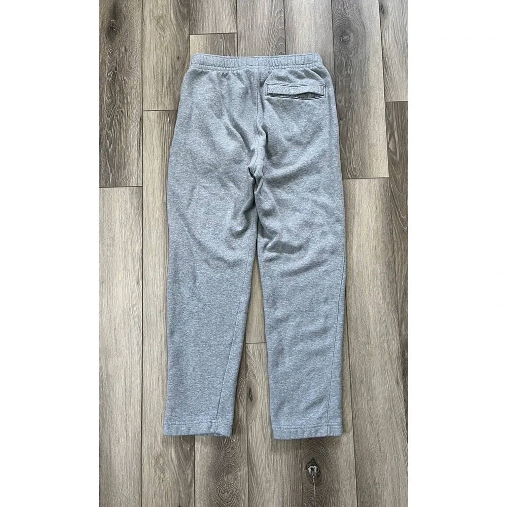 Nike Sweatpants Mens Sz Small Gray Fleece Joggers Comfort Athletic Lounge Pants